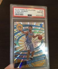 Jamal Murray [Sunburst] Basketball Cards 2016 Panini Revolution Prices