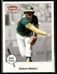 Rollie Fingers #17 Baseball Cards 2002 Fleer Greats Prices