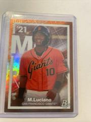 Marco Luciano Baseball Cards 2020 Bowman Platinum Precious Elements Prices