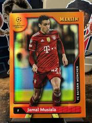 Jamal Musiala [Orange] Soccer Cards 2021 Topps UEFA Champions League Prices