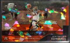 Anthony Edwards [Red Ice] #20 Basketball Cards 2021 Panini Contenders Optic Suite Shots Prices
