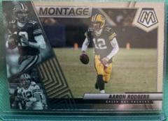 Aaron Rodgers #M-8 Football Cards 2022 Panini Mosaic Montage Prices