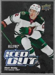 Matt Boldy #IO-17 Hockey Cards 2022 Upper Deck Allure Iced Out Prices
