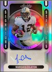 Marques Colston #SS-MC Football Cards 2022 Panini Absolute Signature Standouts Prices