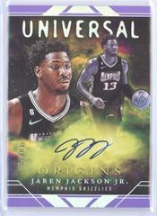 Jaren Jackson Jr. [Purple FOTL] #12 Basketball Cards 2023 Panini Origins Universal Autograph Prices