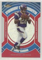 Adrian Peterson [Refractor] #RFM-AP Football Cards 2007 Topps Finest Moments Prices
