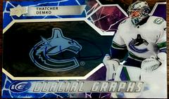 Thatcher Demko Hockey Cards 2021 Upper Deck Ice Glacial Graphs Prices