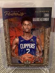 Shai Gilgeous Alexander [Rookie] #17 Basketball Cards 2018 Panini Court Kings Portraits Prices