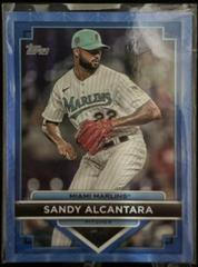 Sandy Alcantara [Blue] Baseball Cards 2023 Topps Flagship Collection Prices