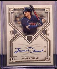 Jarren Duran Baseball Cards 2022 Topps Definitive Rookie Autographs Prices
