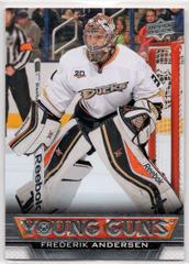 Frederik Andersen [UD Exclusives] Hockey Cards 2013 Upper Deck Prices