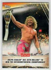 Dolph Ziggler def. Seth Rollins to Win the Intercontinental Championship #76 Wrestling Cards 2019 Topps WWE SummerSlam Prices