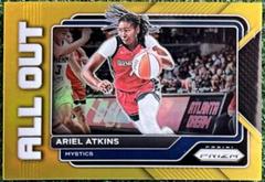 Ariel Atkins [Gold] #15 Basketball Cards 2023 Panini Prizm WNBA All Out Prices