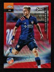 Alvaro Barreal [Red Wave Refractor] Soccer Cards 2021 Topps Chrome MLS Prices