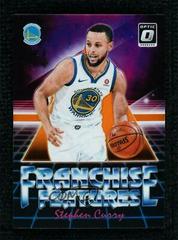 Stephen Curry [Orange] #10 Basketball Cards 2018 Panini Donruss Optic Franchise Features Prices