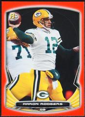 Aaron Rodgers [Red] Football Cards 2014 Bowman Prices