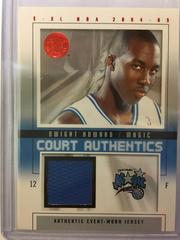 Dwight Howard #CA-DH Basketball Cards 2004 Skybox E-XL Court Authentics Jersey Prices