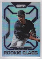 Luis Gil [Silver Prizm] #RC-22 Baseball Cards 2022 Panini Prizm Rookie Class Prices