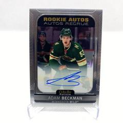 Adam Beckman Hockey Cards 2021 O-Pee-Chee Rookie Autographs Prices