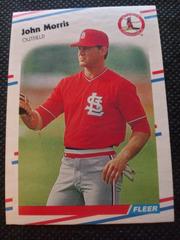 John Morris #43 Baseball Cards 1988 Fleer Prices