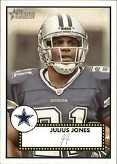 Julius Jones Football Cards 2006 Topps Heritage Prices
