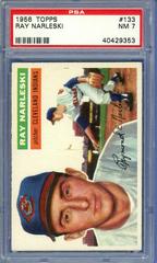 Ray Narleski [Gray Back] #133 Baseball Cards 1956 Topps Prices