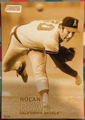 Nolan Ryan [Pitching 5x7 Gold] #80 Baseball Cards 2016 Stadium Club Prices