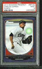 Carlos Correa [Purple] #BP100 Baseball Cards 2013 Bowman Prospect Prices