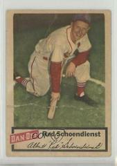 Red Schoendienst Baseball Cards 1954 Dan Dee Potato Chips Prices