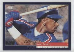 Julio Franco #413 Baseball Cards 1994 Score Prices