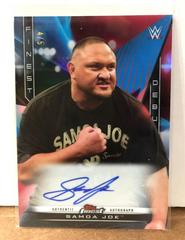 Samoa Joe [Red] #A-SJ Wrestling Cards 2020 Topps WWE Finest Autographs Prices