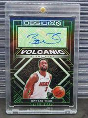 Dwyane Wade [Green] #VS-DYW Basketball Cards 2021 Panini Obsidian Volcanic Signatures Prices