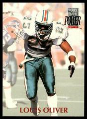 Louis Oliver Football Cards 1992 Pro Set Power Prices
