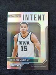 Keegan Murray #INT-KM Basketball Cards 2022 Panini Prizm Draft Picks Letter of Intent Prices