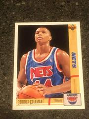 332 Derrick Coleman - New Jersey Nets - 1991-92 Upper Deck