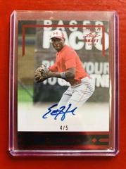 Ed Howard [Red] #BA-EH1 Baseball Cards 2020 Leaf Ultimate Autographs Prices