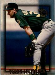 Terry Steinbach Baseball Cards 1995 Topps Embossed Prices
