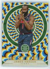 James Harden [Green] #12 Basketball Cards 2021 Panini Illusions Mystique Prices