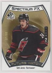 Seth Jarvis [Gold] Hockey Cards 2021 SP Authentic Spectrum FX Prices