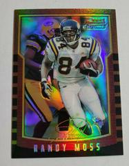 Randy Moss [Refractor] #125 Football Cards 2000 Bowman Chrome Prices
