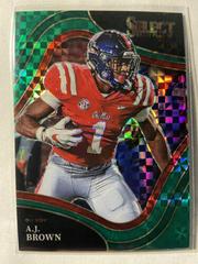 A. J. Brown [Green Squares] #157 Football Cards 2022 Panini Select Draft Picks Prices