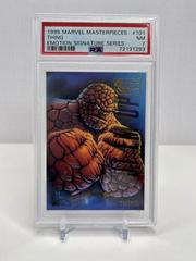 Thing [Emotion Signature] #101 Marvel 1995 Masterpieces Prices