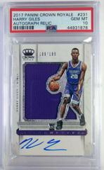 Harry Giles [Autograph Relic] Basketball Cards 2017 Panini Crown Royale Prices
