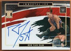 Rob Van Dam [Holo Silver] Wrestling Cards 2022 Panini Impeccable WWE Immortal Ink Autographs Prices