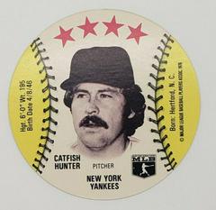 Catfish Hunter Baseball Cards 1976 Towne Club Disc Prices