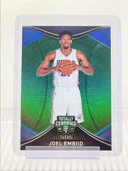 Joel Embiid [Green] #73 Basketball Cards 2016 Panini Totally Certified Prices