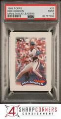 Doc Gooden #26 Baseball Cards 1989 Topps Mini League Leaders Prices