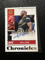 Ciryl Gane [Gold] #CS-CGN Ufc Cards 2022 Panini Chronicles UFC Signatures Prices