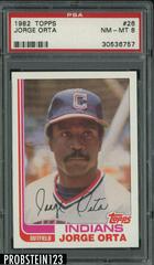 Jorge Orta Baseball Cards 1982 Topps Prices