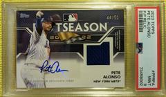 Pete Alonso #PPAR-PA Baseball Cards 2023 Topps Postseason Performance Autograph Relics Prices